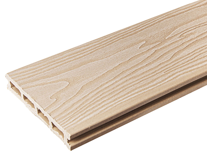 Купить Террасная доска ДПК TalverWood двухсторонняя 3000х150х25мм Слоновая кость - изображение 5